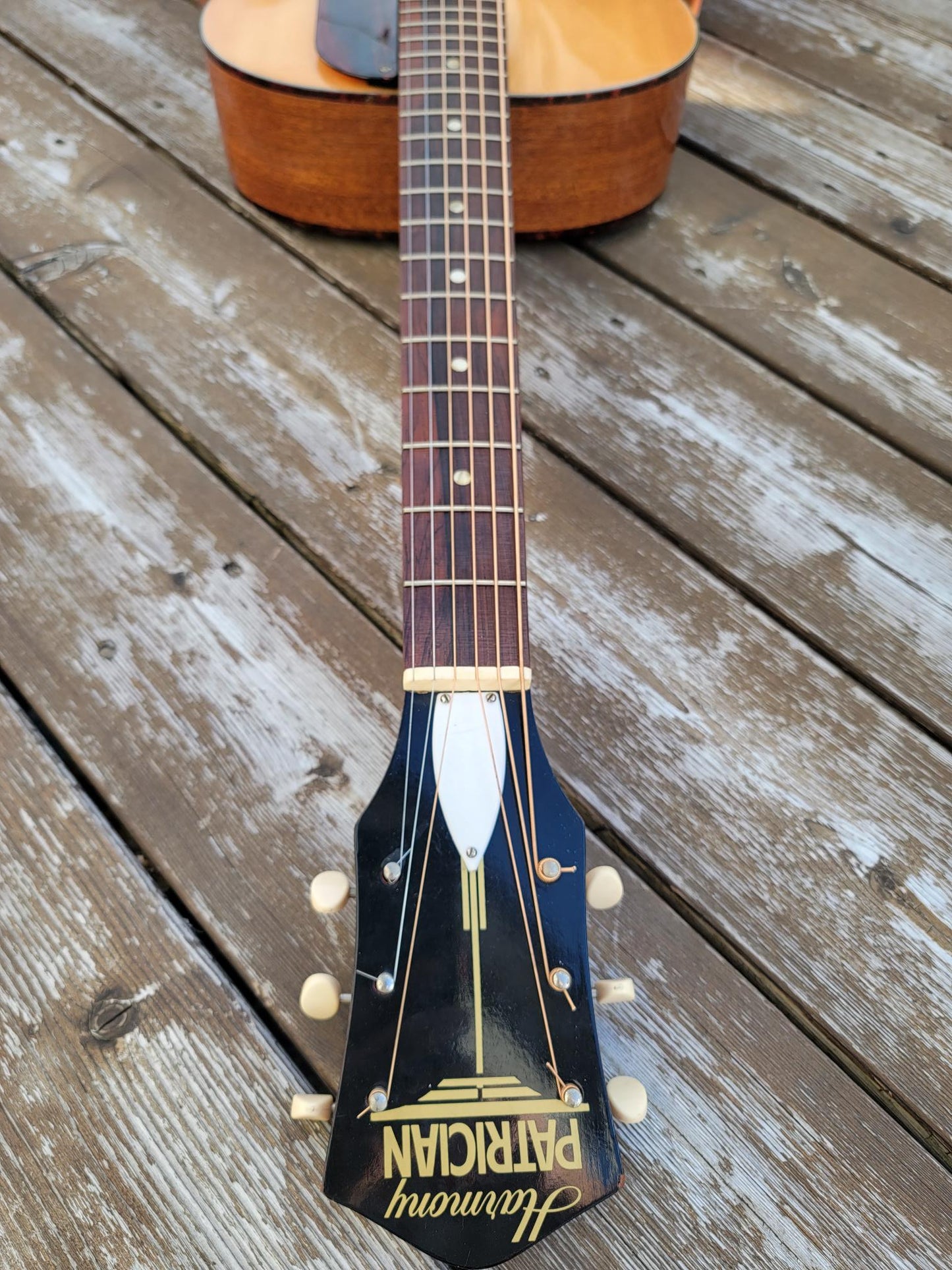 Harmony Patrician Archtop Acoustic Guitar