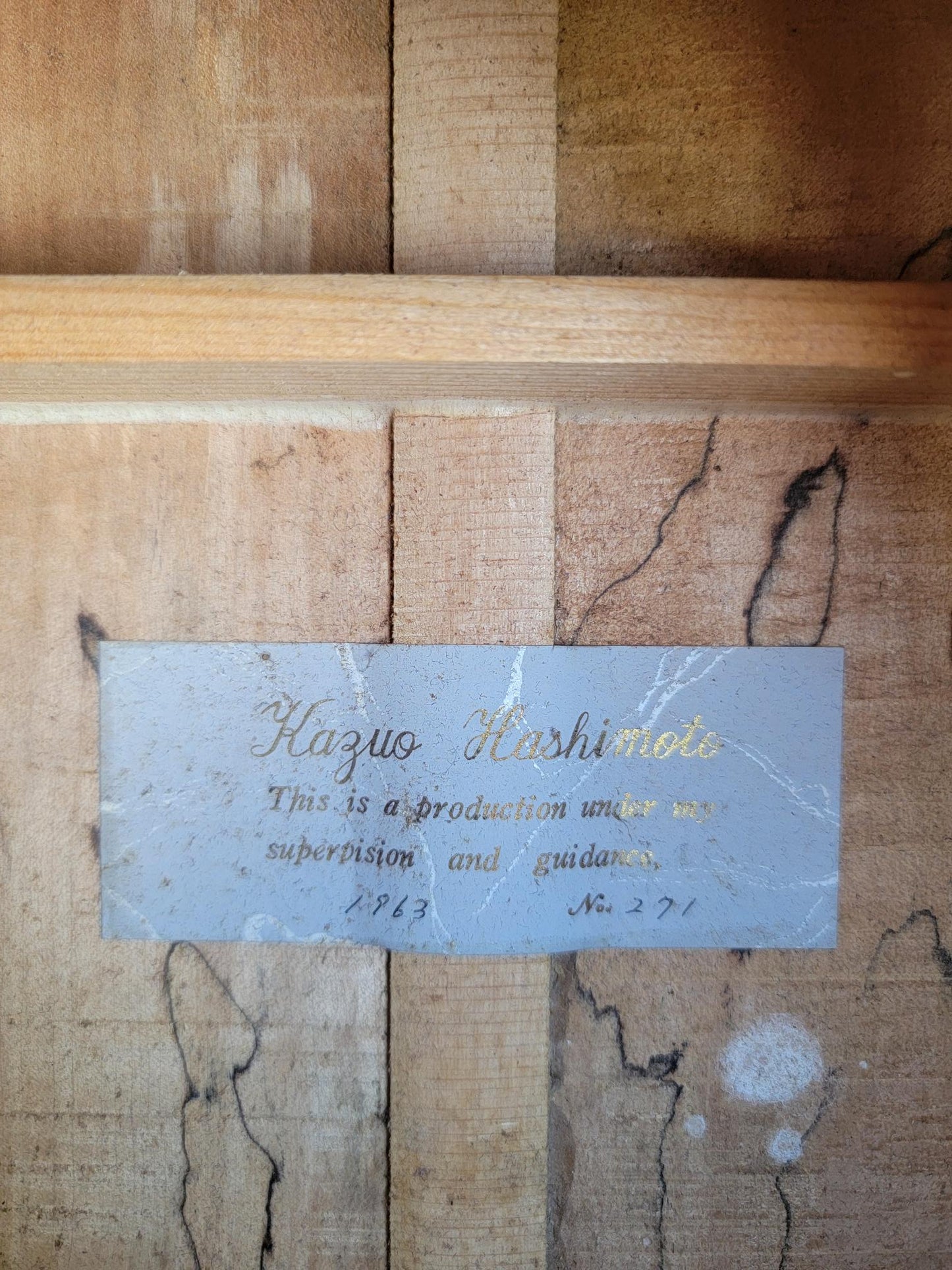 Kazuo Hashimoto No 271