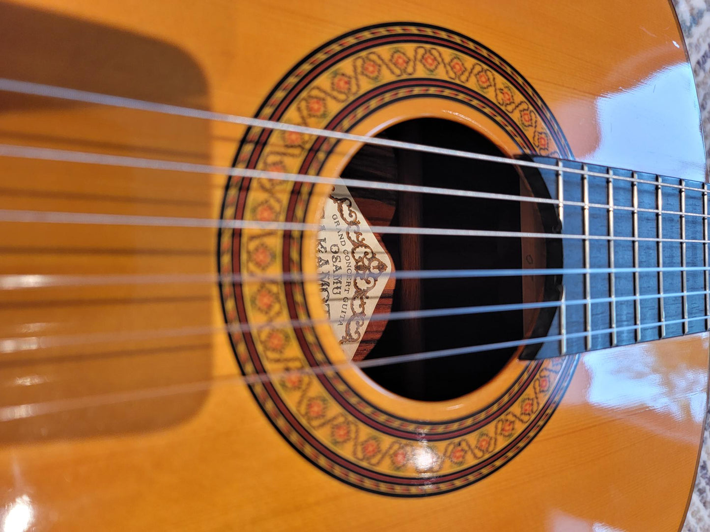Osamu Sakamoto Grand Concert Guitar Model 70