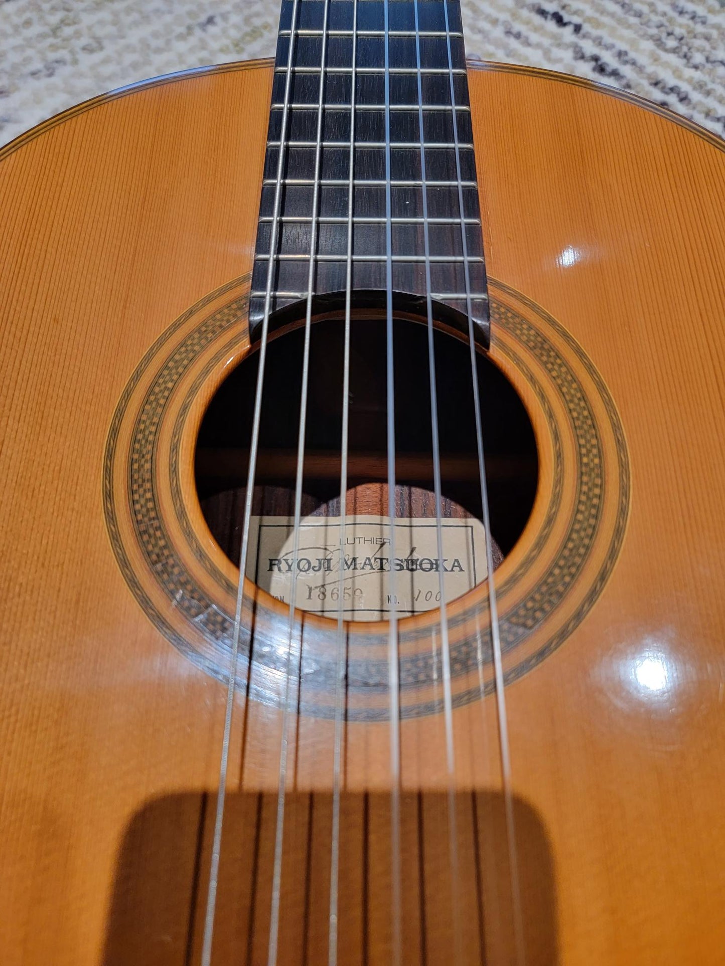 Ryoji Matsuoka Model No100 Classical Guitar