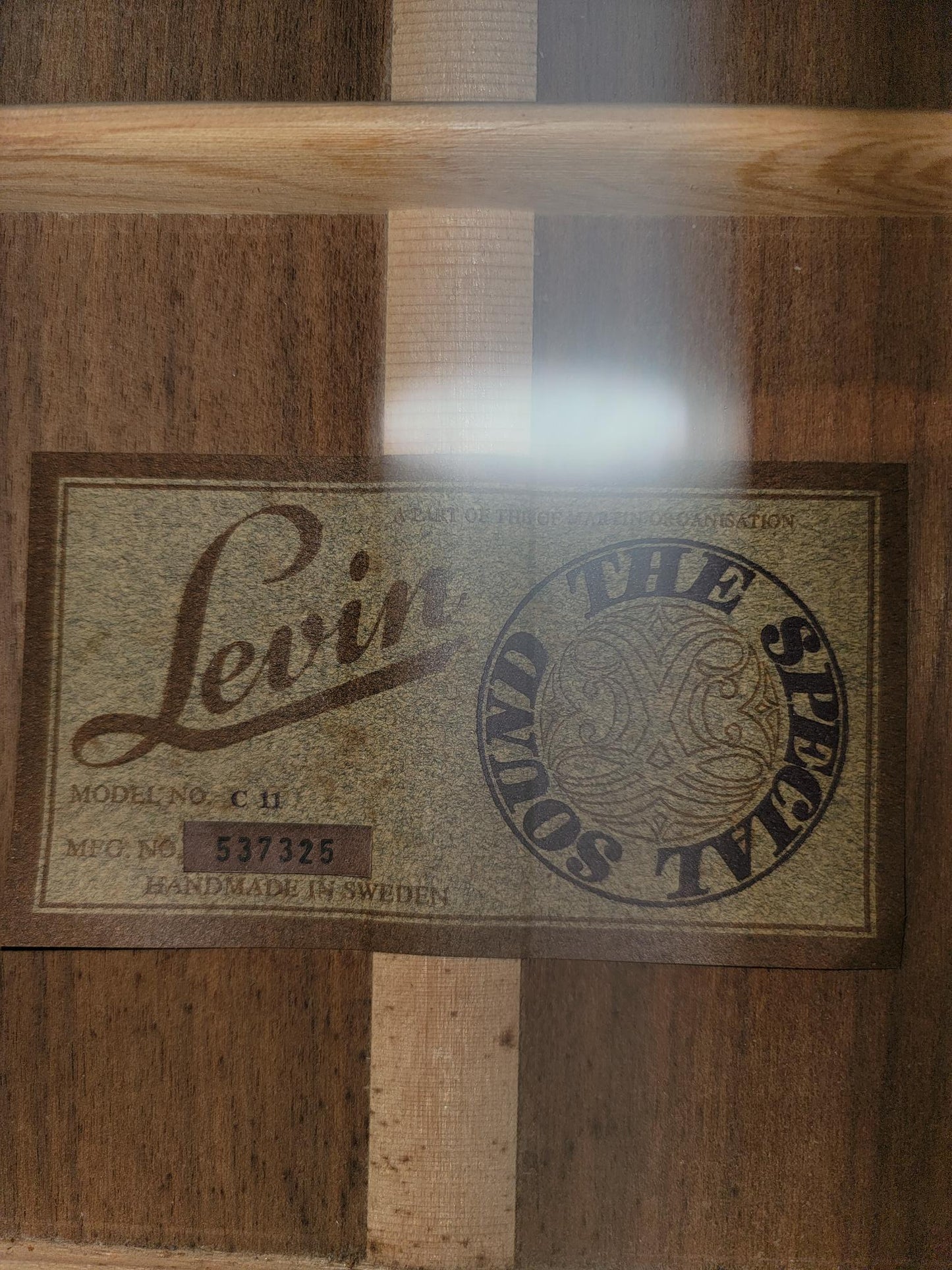 Levin Concert guitar C11