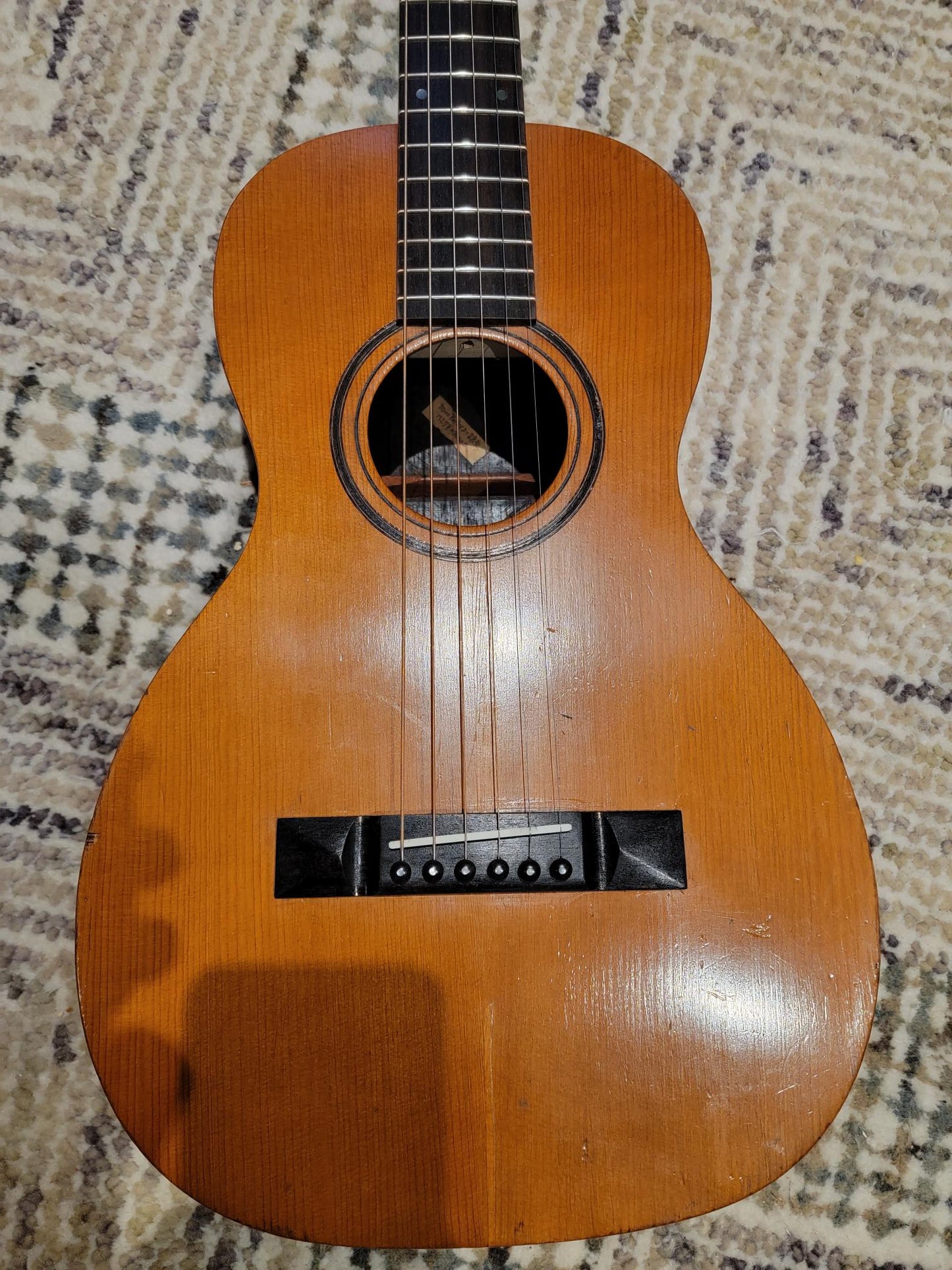 J.F. Stratton Harp Guitar