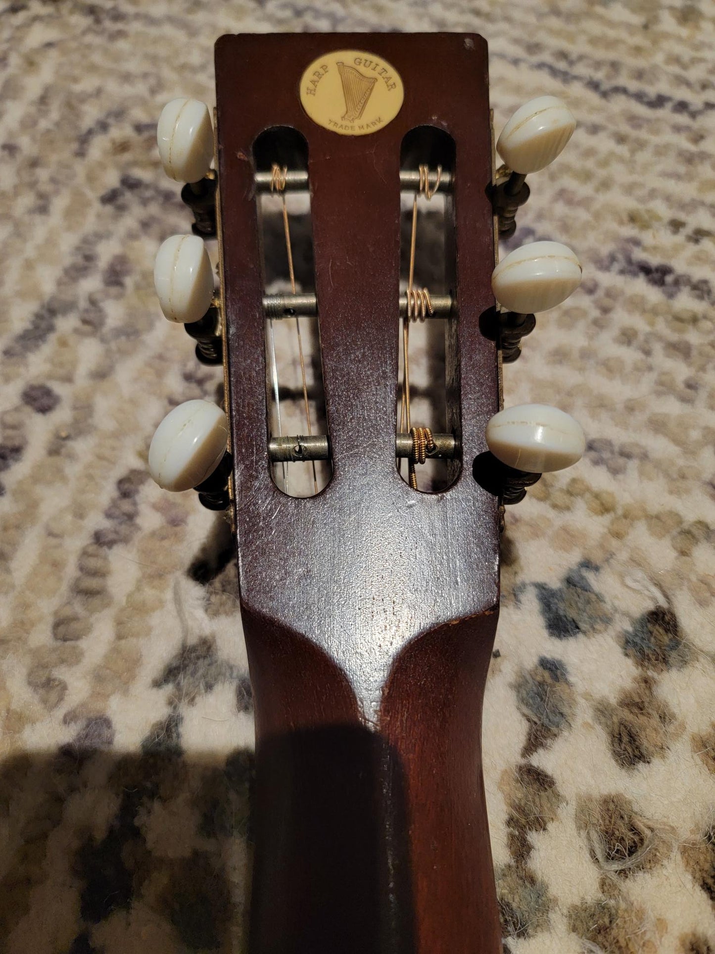 J.F. Stratton Harp Guitar