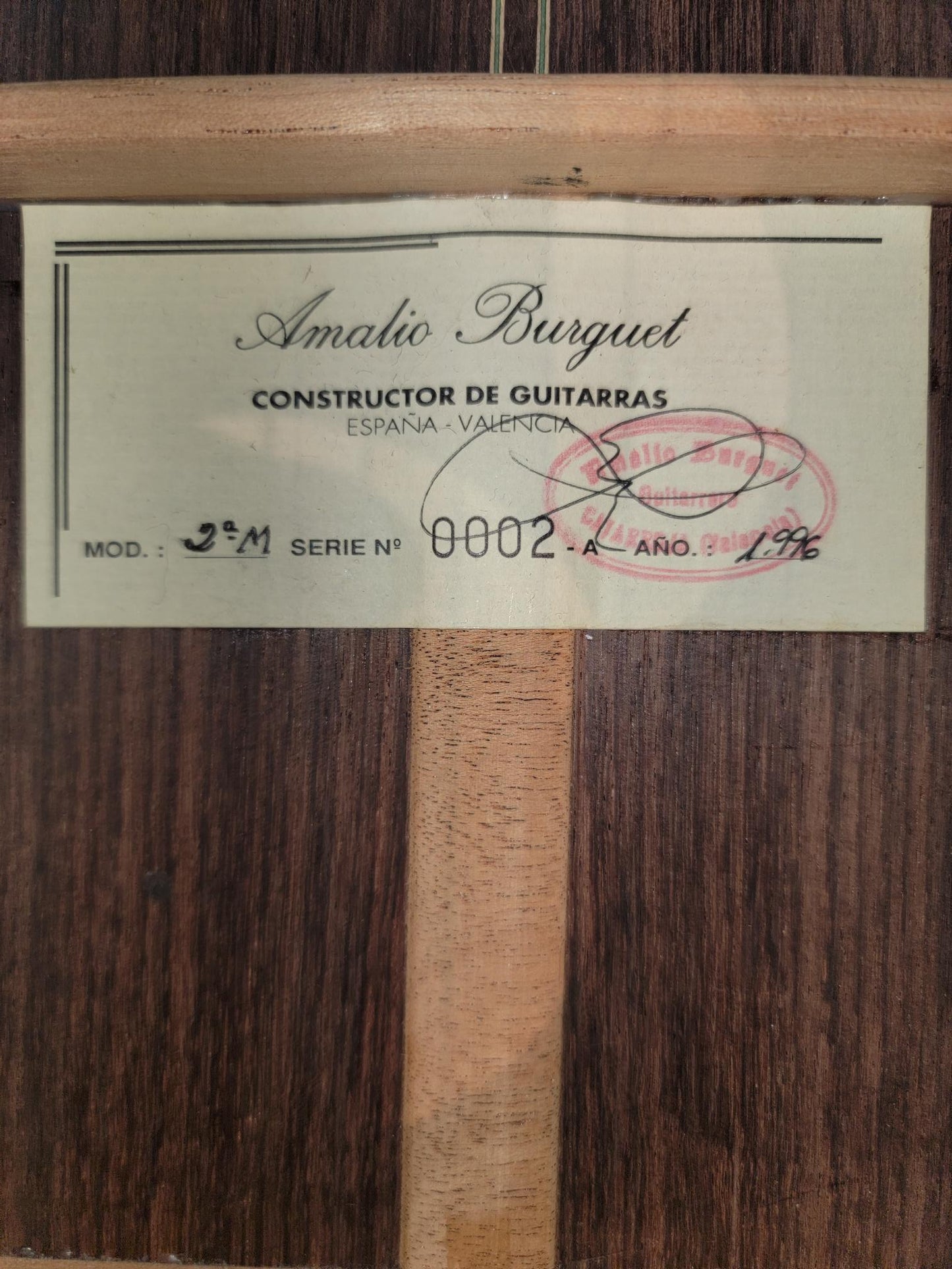 Amalio Burguet 2M Cedar