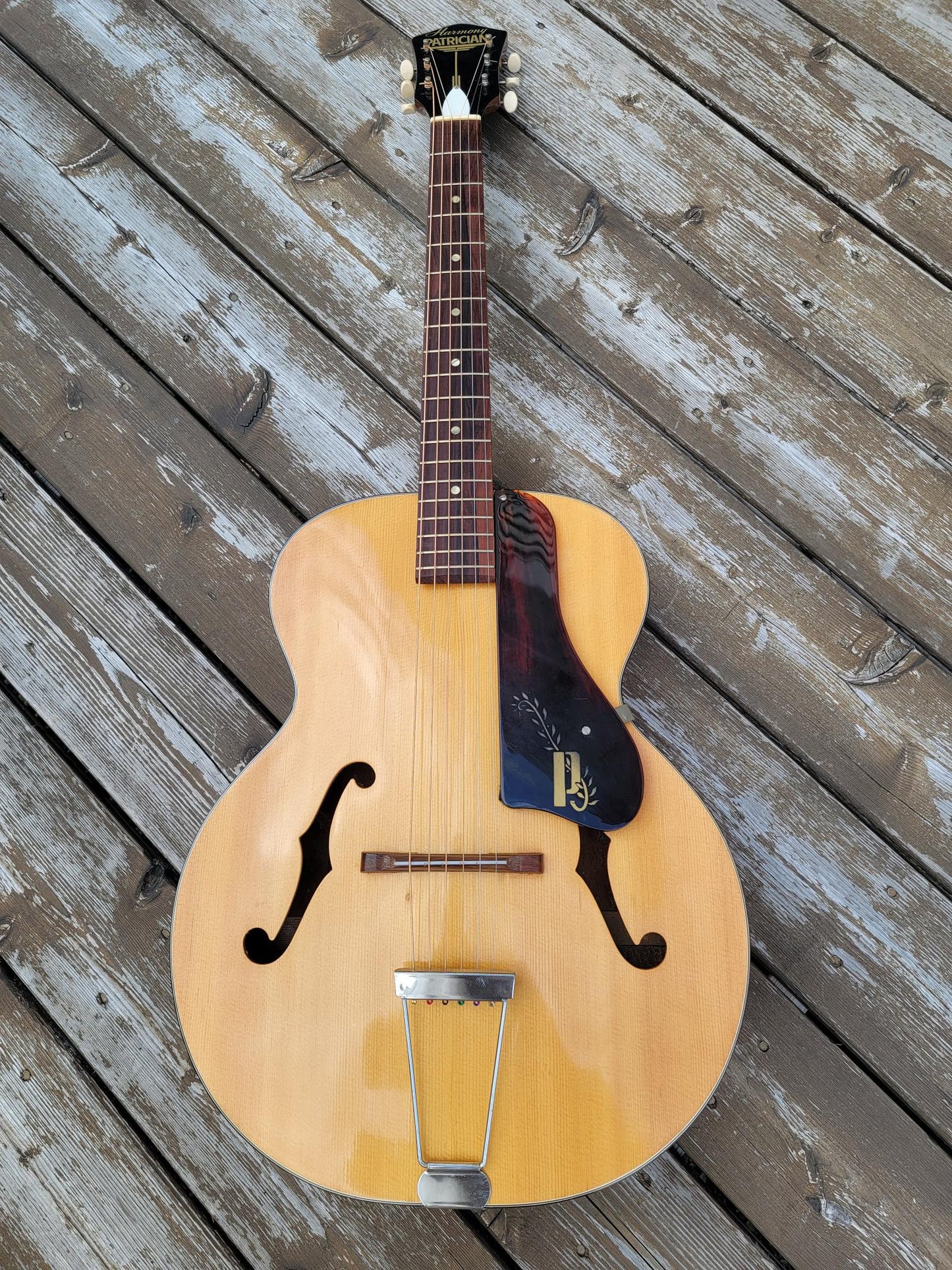 Harmony Patrician Archtop Acoustic Guitar